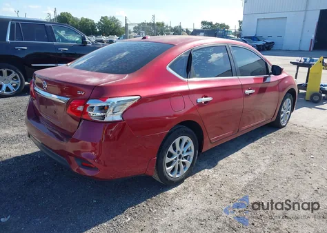2018 Nissan Sentra Sv z USA, uszkodzony, nr VIN 3N1AB7APXJY232053